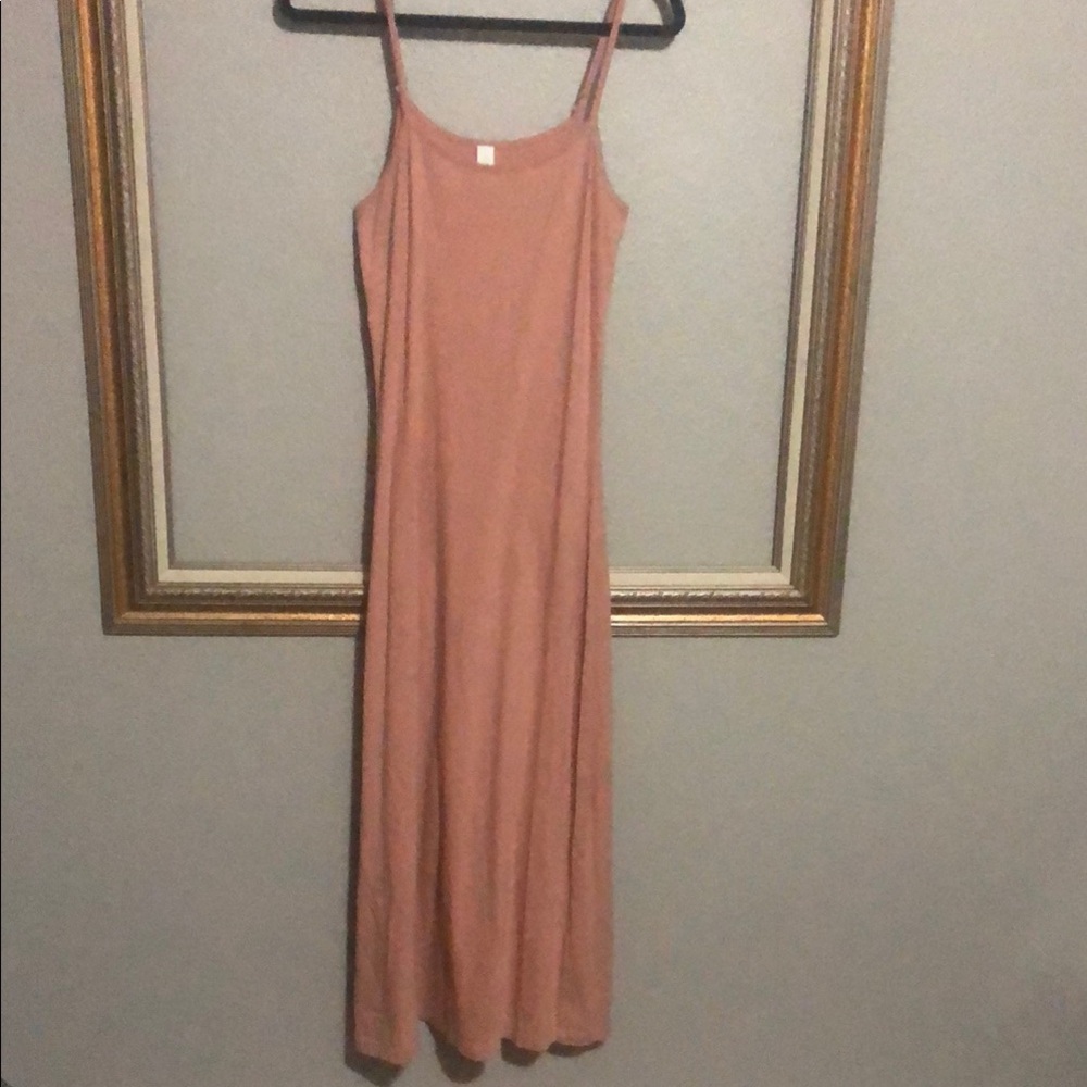 Sundance Maxi Lining SLIP DRESS 100% cottonKnit NWOT washable